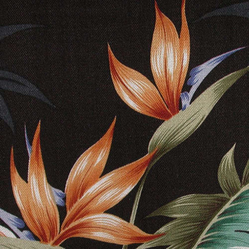 Bamboo Paradise Women's Herringbone Princess Seam Flared Hawaiian Dress
